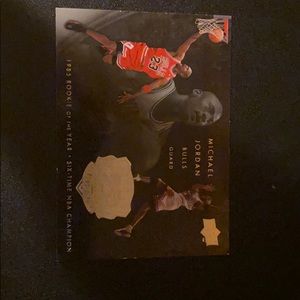 Michael Jordan Basketball Card